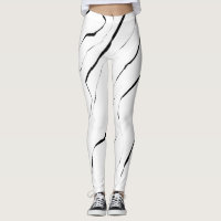 Modern Unique Black White Marble Pattern