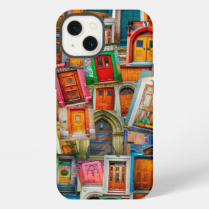 Modern Unique Vintage Door Art Photography iPhone Case