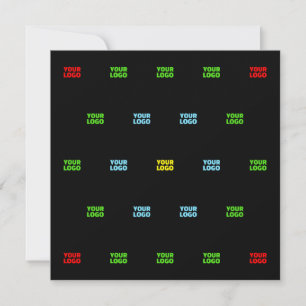 Modern Uploaded Logo or Image Pattern Template 