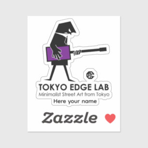 Modern Urban Bass Player Graphic - Tokyo Edge Lab