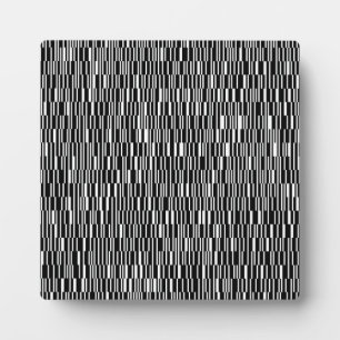 Modern, urban, contemporary geometric pattern art plaque