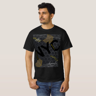 Modern Urban Edge NYC Stay Humble Typographic T-Shirt