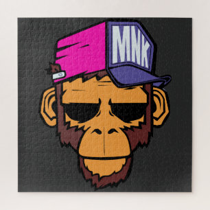 Modern Urban Monkey Jigsaw Puzzle