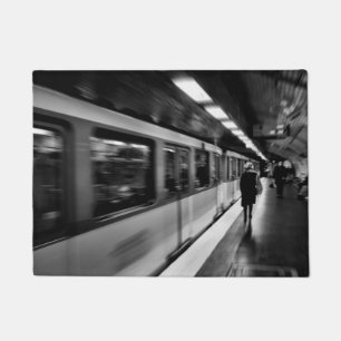 Modern, urban Parisian life Doormat