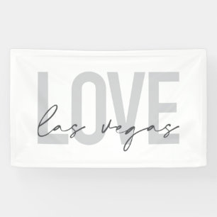 Modern, urban, simple, cool design Love Las Vegas Banner