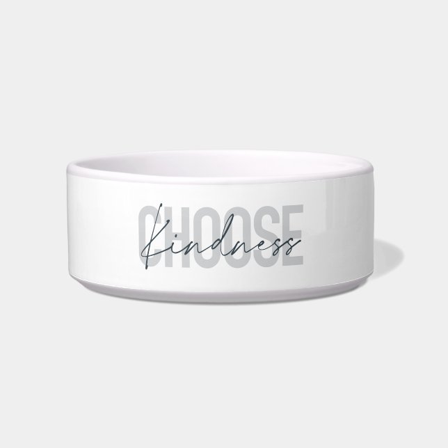Modern, urban, simple design of Choose Kindness Bowl (Front)