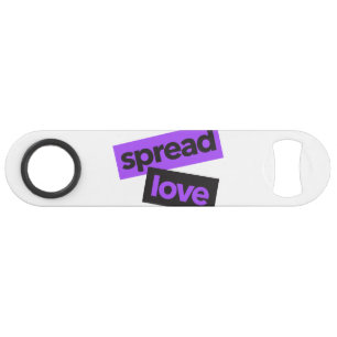 Modern, urban, vibrant, trendy graphic Spread Love