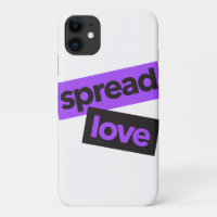 Modern, urban, vibrant, trendy graphic Spread Love