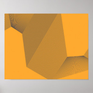 Modern, urban, yellow, bold simple motion concept poster