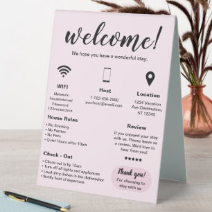Modern Vacation Rental House Welcome