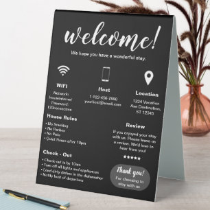 Modern Vacation Rental House Welcome