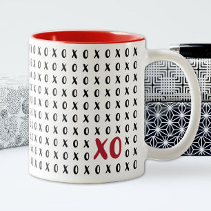 Modern Valentines Day Typograpy Coffee mug