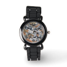 "Modern Venus", Kid's Silver Glitter Watch