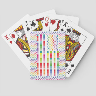 MODERN VERSION MULTICOLOR USA/USA FLAG MASANSER PLAYING CARDS