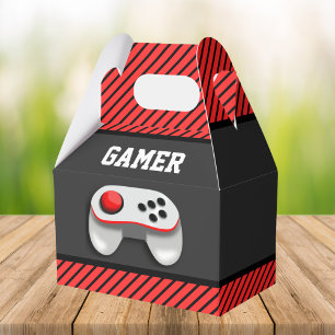 Modern Video Game Birthday Party Favour Box