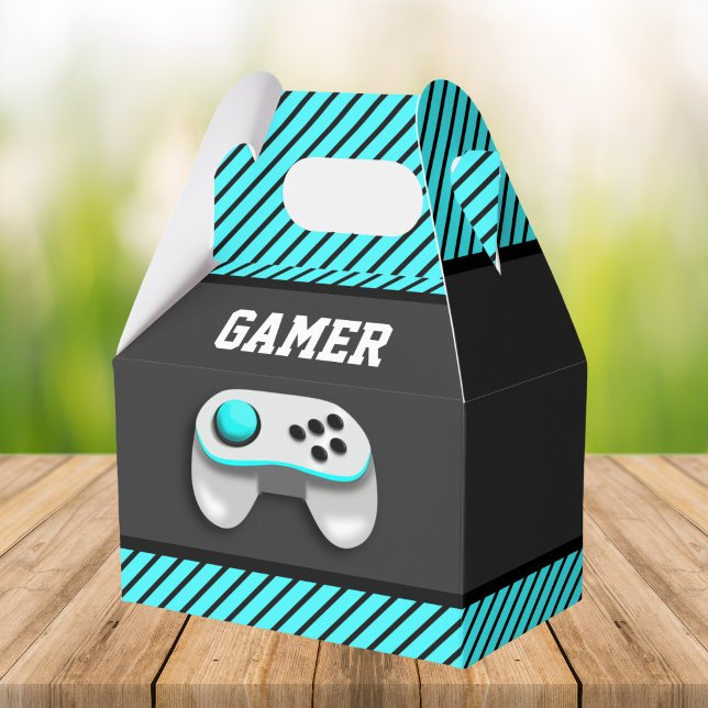 Modern Video Game Birthday Party Favour Box (Creator Uploaded)