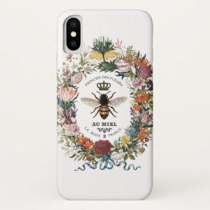MODERN VINTAGE BOTANICAL QUEEN BEE Case-Mate iPhone CASE