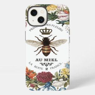 MODERN VINTAGE BOTANICAL QUEEN BEE iPhone 13 CASE
