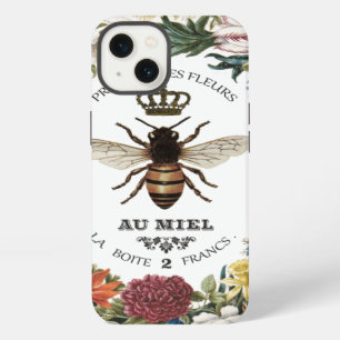 MODERN VINTAGE BOTANICAL QUEEN BEE iPhone 13 CASE