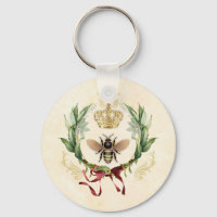 Modern Vintage Botanical Queen Bee
