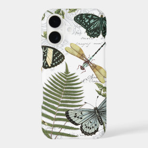 modern vintage butterflies and dragonflies