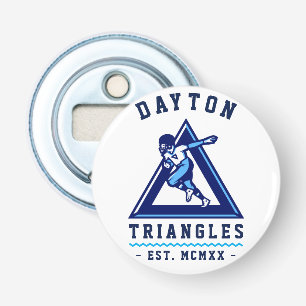 Modern Vintage Dayton Triangles Bottle Opener