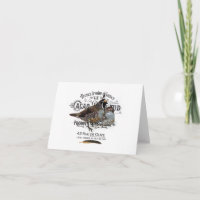 modern vintage fall quail