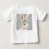 modern vintage farmhouse white rabbit