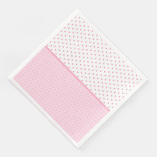 Modern Vintage Floral Paper Dinner Napkins