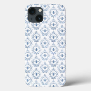 Modern Vintage French farmhouse bee iPhone 13 Case