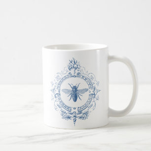 Modern Vintage French farmhouse bee Coffee Mug