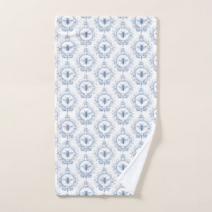 Modern Vintage French farmhouse bee Hand Towel