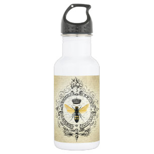 Modern vintage french queen bee 532 ml water bottle