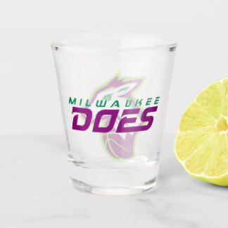 Modern Vintage Milwaukee Does Logo Shot Glass