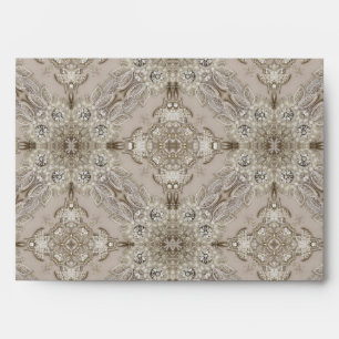 modern vintage paris fashion elegant grey beige envelope