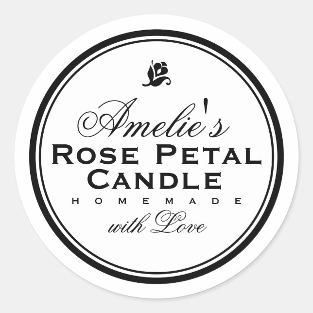 MODERN VINTAGE | PERSONALIZED STICKER (Front)