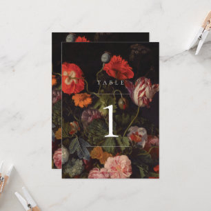 modern vintage Table Number