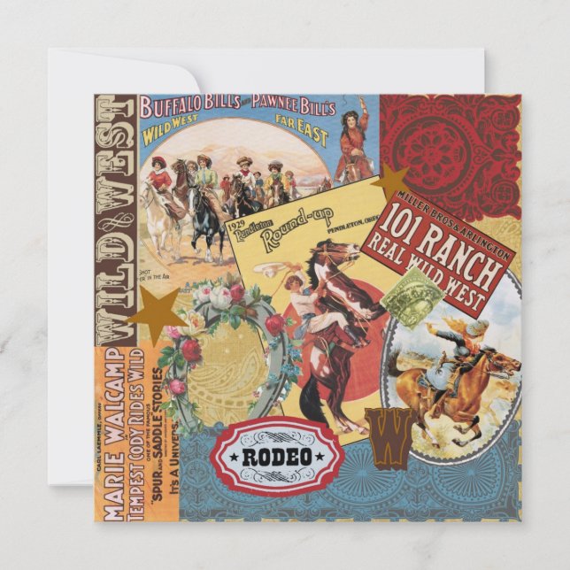 modern vintage western cowgirl (Front)