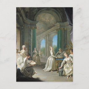 Modern Virgins, 1728 Postcard