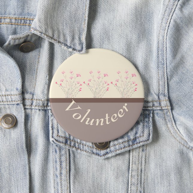 Modern volunteer designer badge (In Situ)