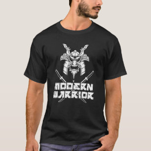 Modern Warrior Samurai Japanese Mask T-Shirt