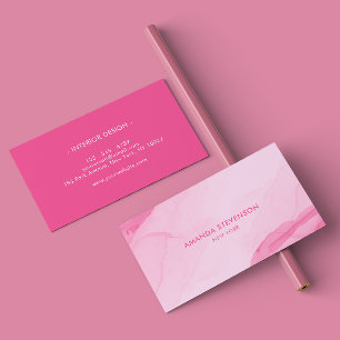 Modern watercolor abstract II Business Card