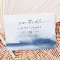 Modern Watercolor | Blue Horizontal Save The Date