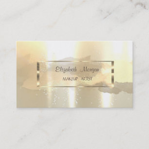 Modern Watercolor Brush Stroke,Frame Business Card