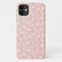 Modern Watercolor Floral Botanical Flowers Case-M