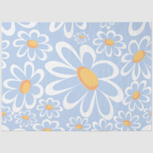 Modern Watercolor Floral Botanical Flowers  Tissue Paper
