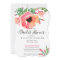 MODERN WATERCOLOR FLORAL bridal shower invitation