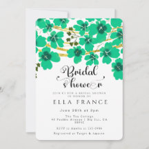 Modern Watercolor Floral Bridal Shower