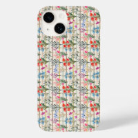 Modern Watercolor Flower Pattern