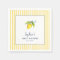 Modern Watercolor lemons Baby shower